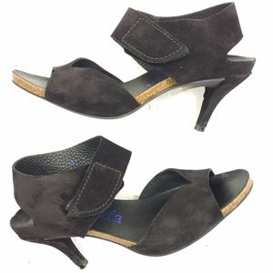 PEDRO GARCIA LEATHER VELCRO HEEL